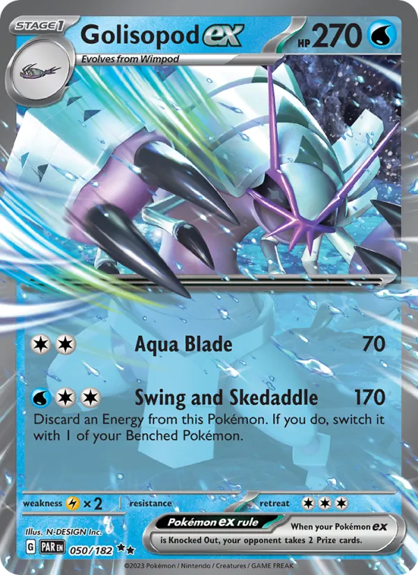 Golisopod ex, Paradox Rift Nº 050