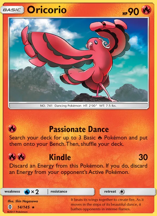 Oricorio, Guardians Rising No. 14