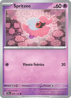 Spritzee, Evoluciones Prismáticas Nº 038 Normal