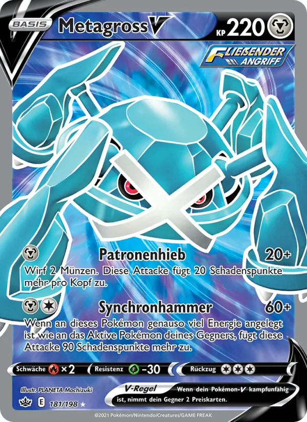 Metagross V, Schaurige Herrschaft Nº 181