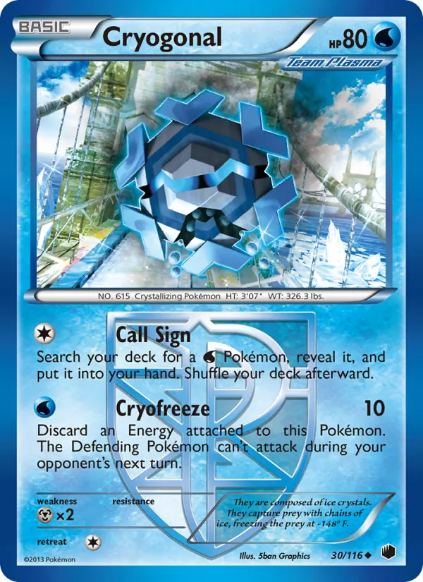 Cryogonal, Plasma Freeze No. 30