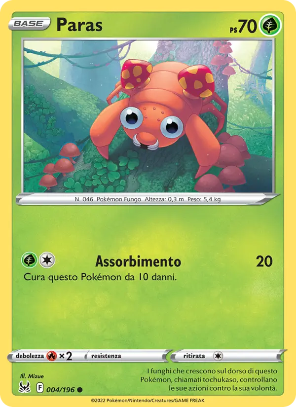 Paras, Origine Perduta No. 004