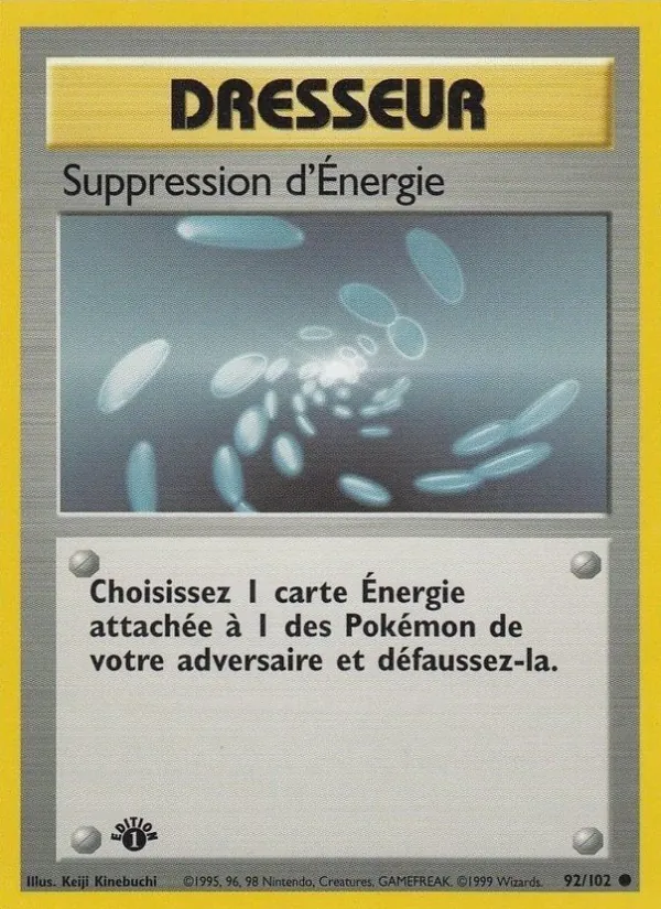 Suppression d'Énergie, Set de Base Nº 92