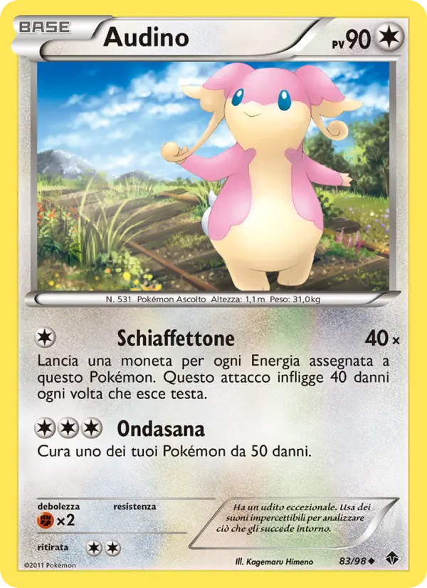 Audino, Nuove Forze Nº 83