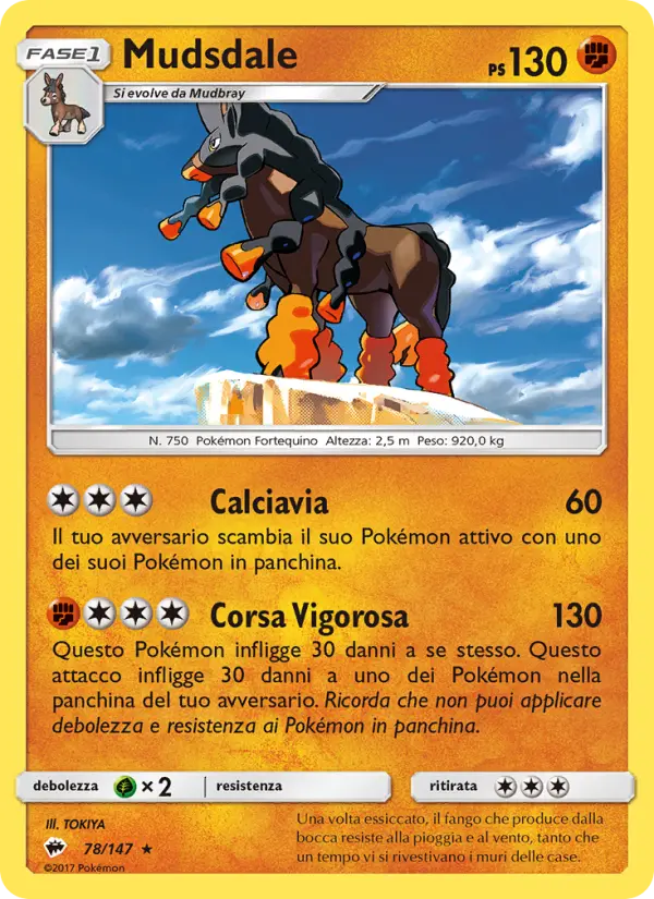 Mudsdale, Ombre Infuocate Nº 78