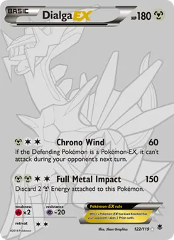 Dialga EX, Phantom Forces No. 122 Normal