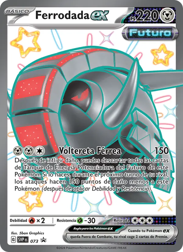 Ferrodada ex, SVP Black Star Promos Nº 073