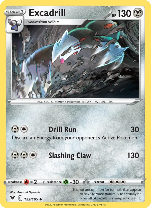 Excadrill, Vivid Voltage No. 122