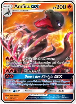 Amfira GX, Nacht in Flammen No. 25 Holo