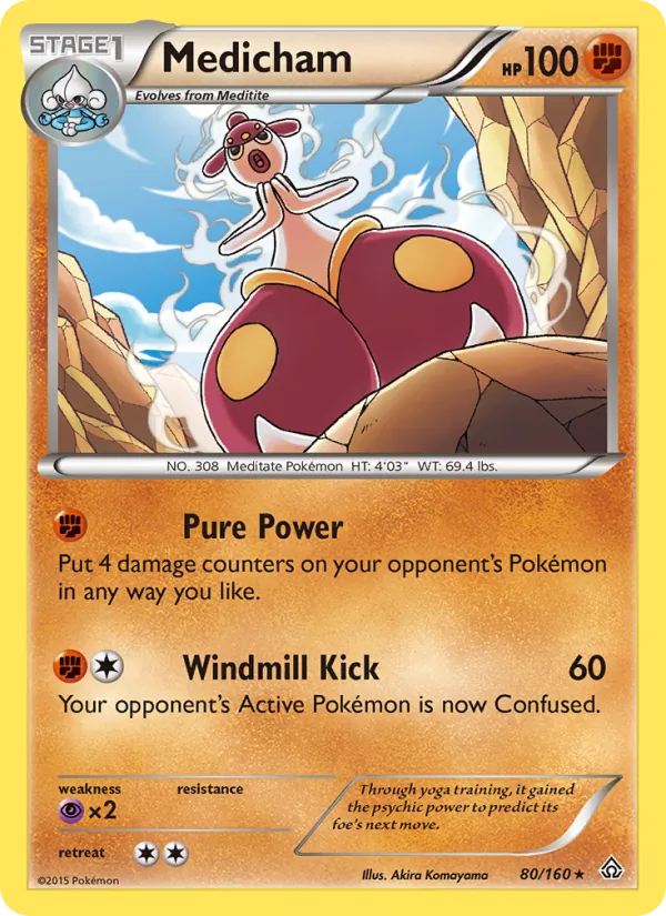Medicham, Primal Clash No. 80
