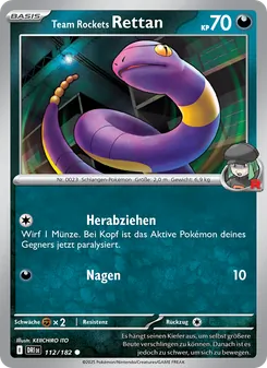 Team Rockets Rettan, Ewige Rivalen Nº 112 Normal