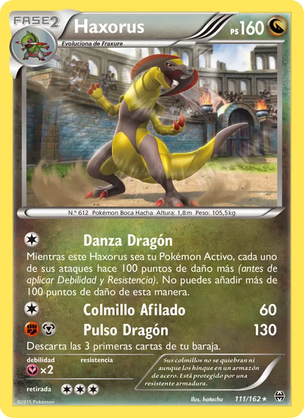 Haxorus, Turbo Impulso No. 111