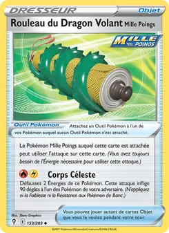 Rouleau du Dragon Volant Mille Poings, Évolution Céleste Nº 153 Normal