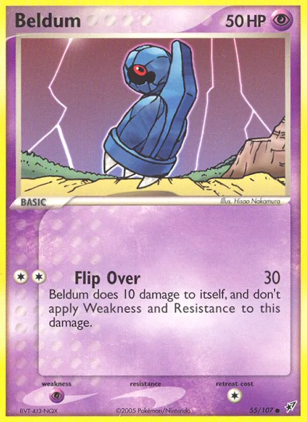 Beldum, Deoxys Nº 55