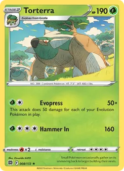 Torterra, Brilliant Stars No. 008