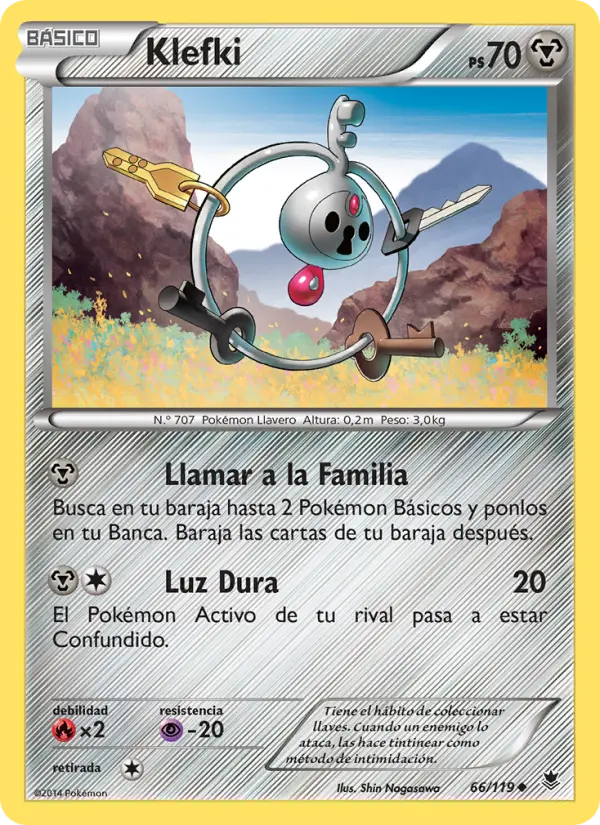 Klefki, Fuerzas Fantasmales No. 66