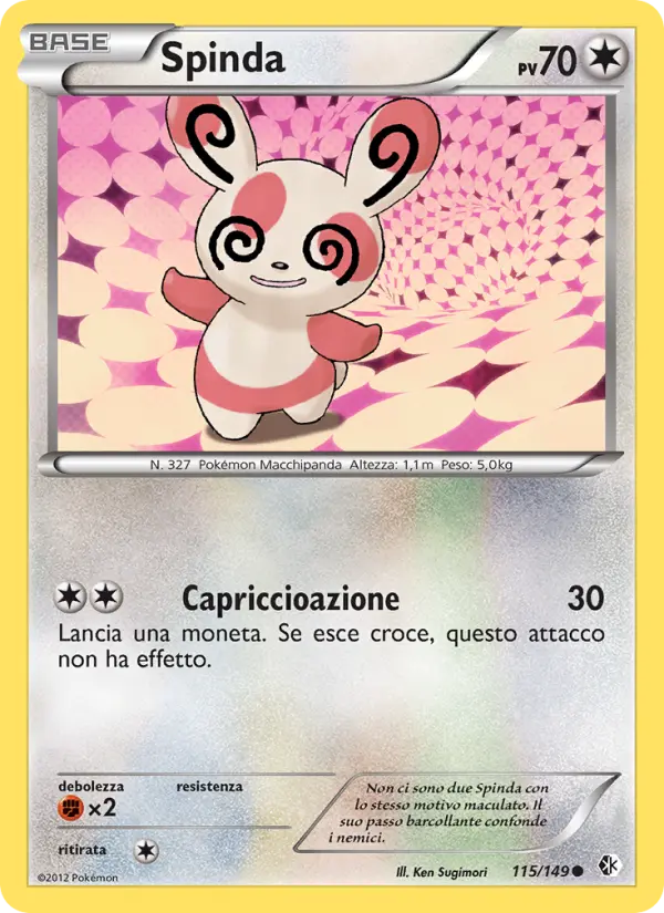 Spinda, Confini Varcati No. 115