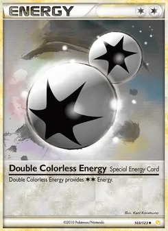 Double Colorless Energy, HeartGold SoulSilver Nº 103 Normal