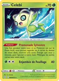 Celebi, Destinées Radieuses Nº 3 Normal