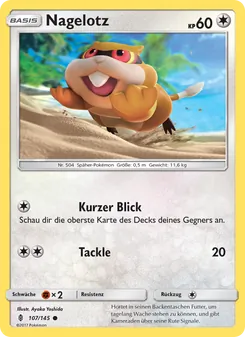 Nagelotz, Stunde der Wächter Nº 107 Normal
