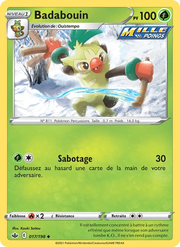 Badabouin, Règne de Glace No. 17