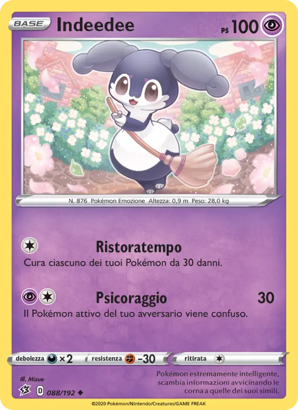 Indeedee, Fragore Ribelle No. 88