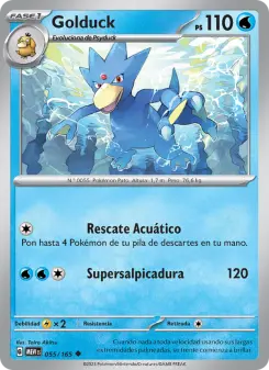 Golduck, 151 Nº 055 Normal