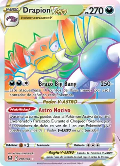 Drapion V-ASTRO, Origen Perdido No. 200 Holo
