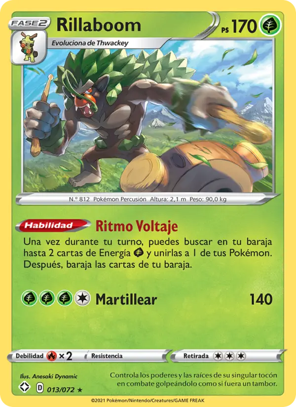 Rillaboom, Destinos Brillantes No. 13