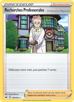 Recherches Professorales (Professeure Magnolia), Épée et Bouclier Nº 178 Holo