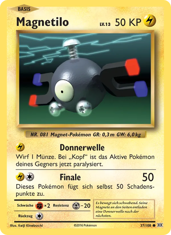 Magnetilo, Evolution No. 37