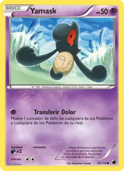 Yamask, Glaciación Plasma No. 54 Normal