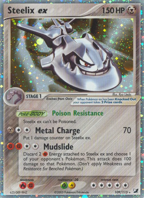 Steelix ex, Unseen Forces No. 109