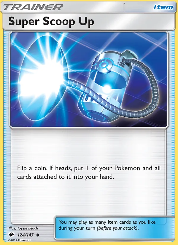 Super Scoop Up, Burning Shadows No. 124