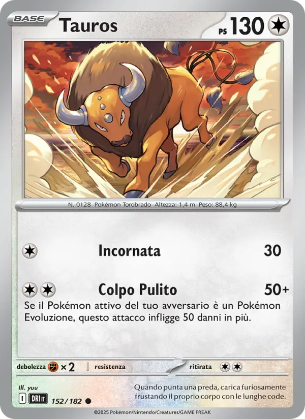 Tauros, Rivali Predestinati No. 152