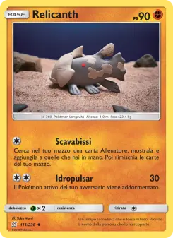 Relicanth, Sintonia Mentale Nº 111 Normal