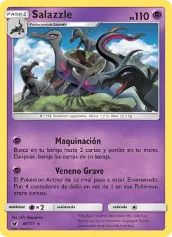 Salazzle, Invasión Carmesí Nº 47 Normal
