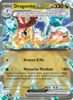 Dragonite-ex, Ossidiana Infuocata No. 159 Holo