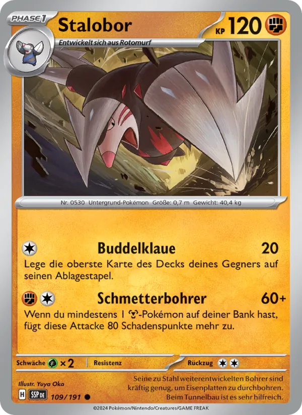 Stalobor, Stürmische Funken No. 109