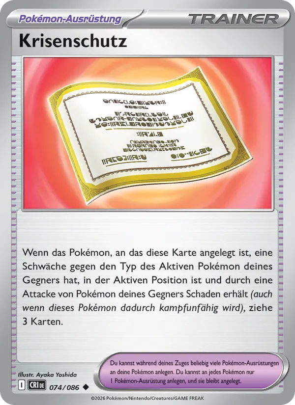 Krisenschutz, Wachsendes Chaos No. 074
