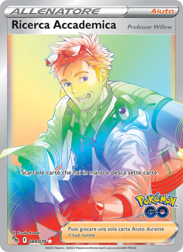 Ricerca Accademica, Pokémon GO Nº 084