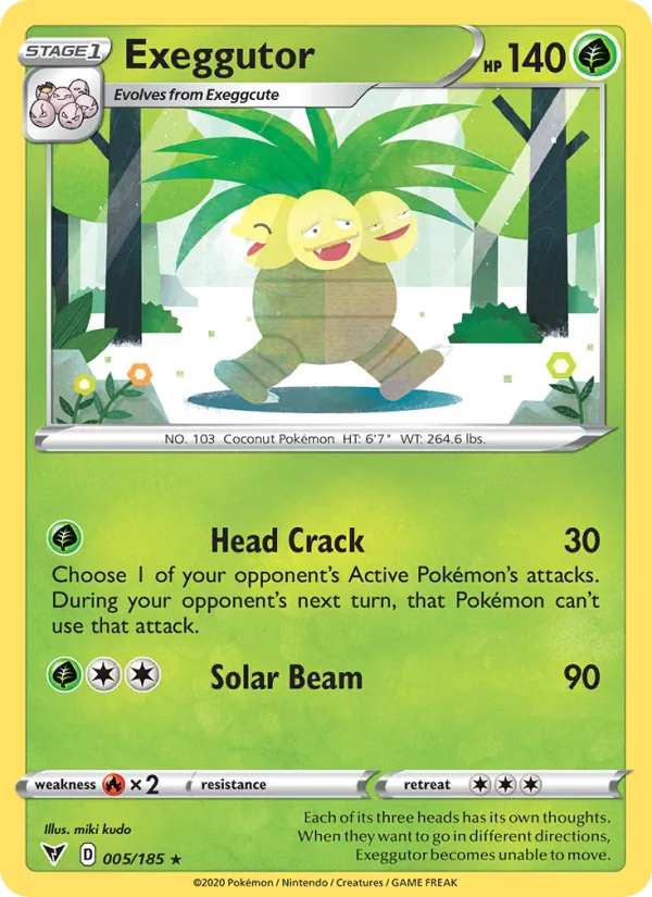 Exeggutor, Vivid Voltage No. 5