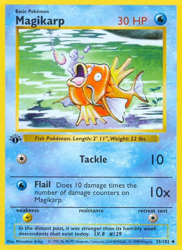 Magikarp, Base Set Nº 35