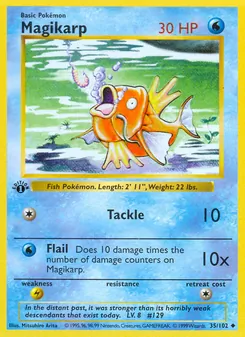 Magikarp, Base Set Nº 35 Normal