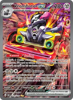 Vrombotor-ex, Flammes Obsidiennes Nº 224 Holo