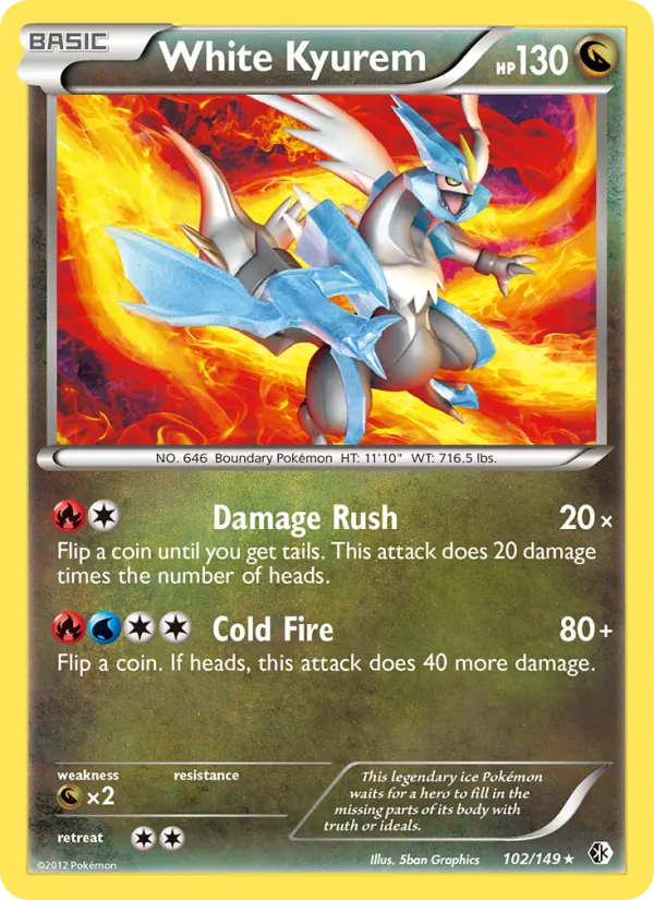 White Kyurem, Boundaries Crossed No. 102