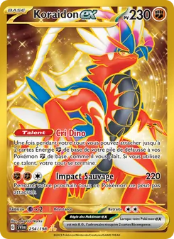 Koraidon-ex, Écarlate et Violet No. 254 Holo