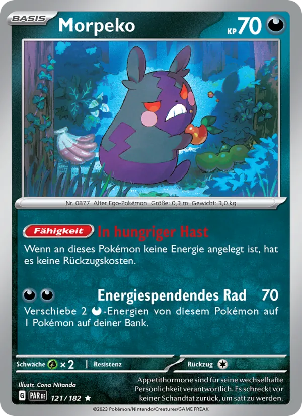 Morpeko, Paradoxrift No. 121