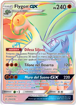 Flygon GX, Eclissi Cosmica No. 256 Normal