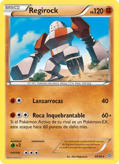 Regirock, Antiguos Orígenes No. 40 Normal